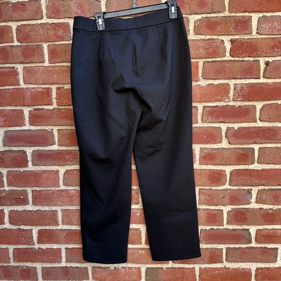 Eileen Fisher $198 women's Washable Flex Ponte Pants Black size small - Picture 6 of 8